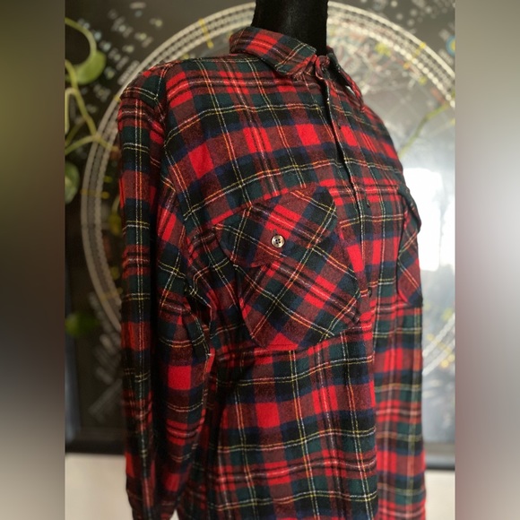 VTG 60’s Pendleton Prince Charles Edward Stewart Tartan Print. Size M. - Picture 2 of 12